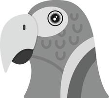 papegaai creatief icoon ontwerp vector