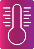 thermometer creatief icoon ontwerp vector