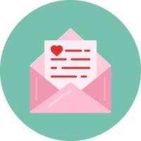 liefde brief creatief icoon ontwerp vector
