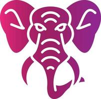 olifant creatief icoon ontwerp vector