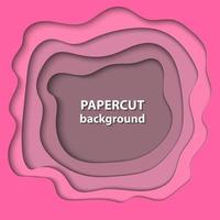 vector achtergrond met roze kleur papier besnoeiing vormen. 3d abstract papier kunst stijl, ontwerp lay-out voor bedrijf presentaties, flyers, affiches, afdrukken, decoratie, kaarten, brochure omslag.