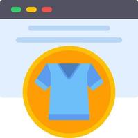 zoeken kleren vector icoon ontwerp