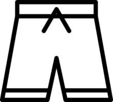 shorts vector icoon ontwerp