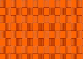 plein tegel oranje patroon behang achtergrond ontwerp vector
