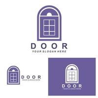 Home window-logo, interieur icoon ontwerp vector