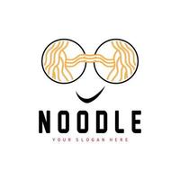 noodle logo, ramen vector, Chinese voedsel, snel voedsel restaurant merk ontwerp, Product merk, cafe, bedrijf logo vector