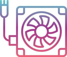 ventilator vector pictogram