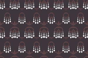 ikkat of ikat achtergrond batik textiel naadloos patroon digitaal vector ontwerp voor afdrukken Saree kurti Borneo kleding stof grens borstel symbolen stalen elegant