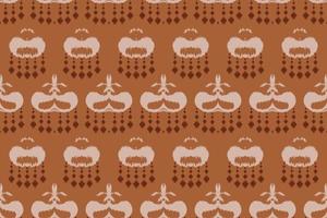 motief ikat driehoek batik textiel naadloos patroon digitaal vector ontwerp voor afdrukken Saree kurti Borneo kleding stof grens borstel symbolen stalen katoen