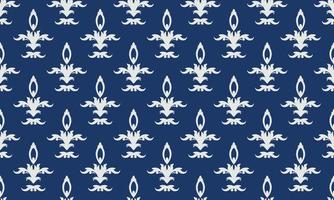 damast fleur de lis patroon achtergrond vector naadloos behang fleur de lis patroon Afrikaanse digitaal structuur ontwerp voor afdrukken afdrukbare kleding stof Saree grens.