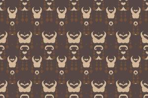 motief ikat strepen batik textiel naadloos patroon digitaal vector ontwerp voor afdrukken Saree kurti Borneo kleding stof grens borstel symbolen stalen katoen