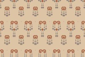 ikkat of ikat ontwerpen batik textiel naadloos patroon digitaal vector ontwerp voor afdrukken Saree kurti Borneo kleding stof grens borstel symbolen stalen ontwerper