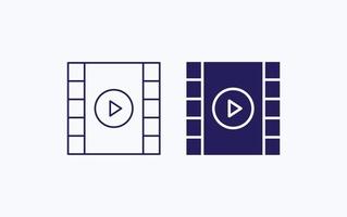 film haspel illustratie icoon vector