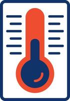 thermometer creatief icoon ontwerp vector