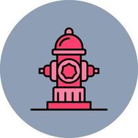 hydrant creatief icoon ontwerp vector