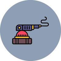 polijstmachine creatief icoon ontwerp vector