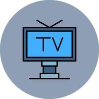 TV creatief icoon ontwerp vector