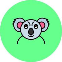 koala creatief icoon ontwerp vector