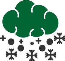 sneeuw creatief icoon ontwerp vector