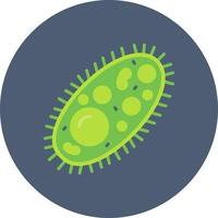 bacterie creatief icoon ontwerp vector