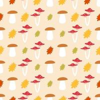 vector naadloos patroon. herfst verzameling. abstract ontwerp