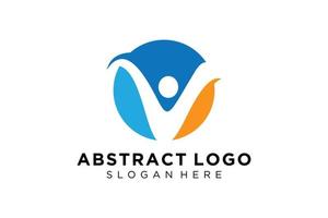 vector abstract mensen en familie logo verzameling, mensen pictogrammen, Gezondheid logo sjabloon, zorg symbool.