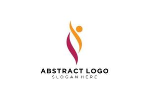 vector abstract mensen en familie logo verzameling, mensen pictogrammen, Gezondheid logo sjabloon, zorg symbool.