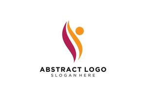 vector abstract mensen en familie logo verzameling, mensen pictogrammen, Gezondheid logo sjabloon, zorg symbool.