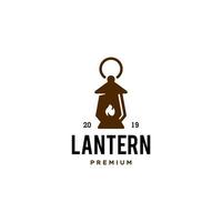 lantaarn logo, klassiek oud fashioned lantaarn na, klassiek lamp logo icoon ontwerp , restaurant wijnoogst logo ontwerp vector