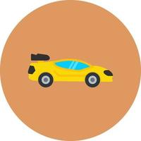 sport- auto creatief icoon ontwerp vector