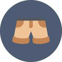 shorts creatief icoon ontwerp vector