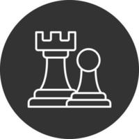 schaak torens creatief icoon ontwerp vector