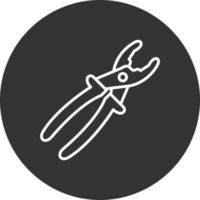 naald- neus- tang creatief icoon ontwerp vector