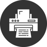 printer creatief icoon ontwerp vector