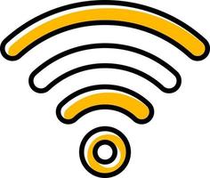 Wifi creatief icoon ontwerp vector