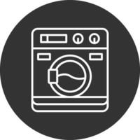 het wassen machine creatief icoon ontwerp vector