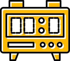 digitaal stopwatch creatief icoon ontwerp vector