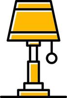 lamp creatief icoon ontwerp vector