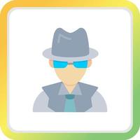 detective creatief icoon ontwerp vector