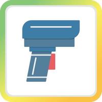 streepjescode scanner creatief icoon ontwerp vector