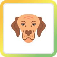 hond creatief icoon ontwerp vector