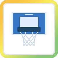 basketbal creatief icoon ontwerp vector