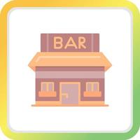 bar creatief icoon ontwerp vector