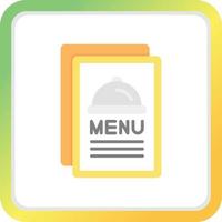 menu creatief icoon ontwerp vector