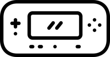 lijnpictogram voor video vector