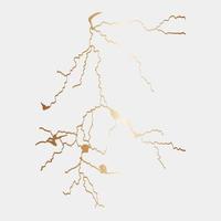 goud kintsugi Hoes ontwerp vector. luxe gouden marmeren textuur. barst en gebroken grond patroon voor muur kunst, huis decoratie, afdrukken en behang. vector