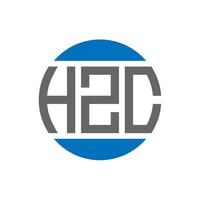 hzc brief logo ontwerp Aan wit achtergrond. hzc creatief initialen cirkel logo concept. hzc brief ontwerp. vector