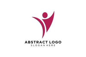 vector abstract mensen en familie logo verzameling, mensen pictogrammen, Gezondheid logo sjabloon, zorg symbool.