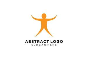 vector abstract mensen en familie logo verzameling, mensen pictogrammen, Gezondheid logo sjabloon, zorg symbool.