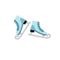 vector illustratie van skates icoon Aan wit achtergrond